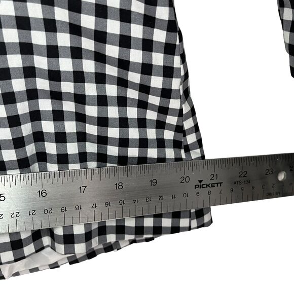 New York & Company Blazer Jacket Women Sz 12 7th Avenue Suiting Gingham Check - Picture 13 of 14
